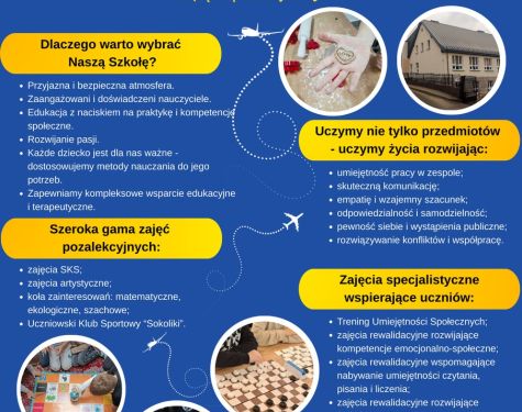 Oferta szkoly plakat maly